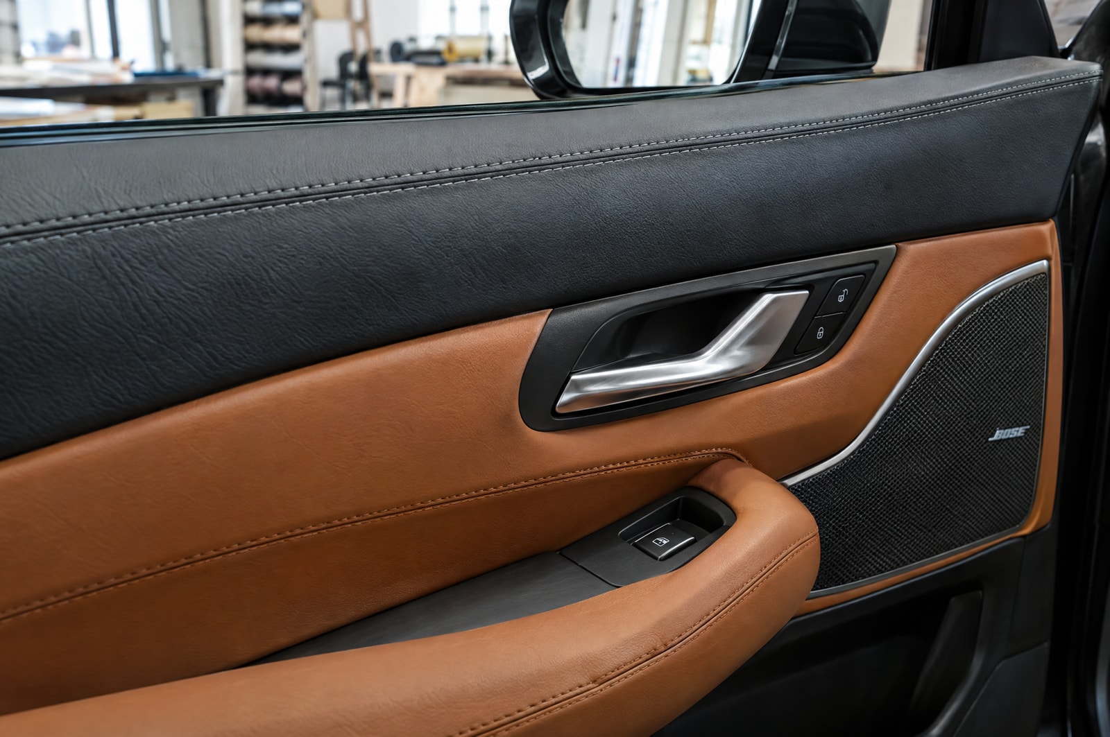 Door panel upholstery: Material texture · Motenza, Hollywood FL