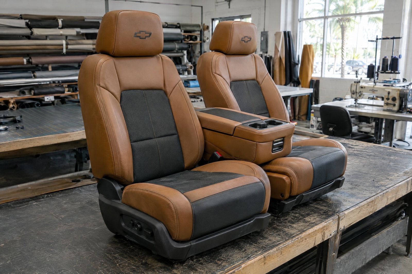 Pickup leather seat panels: Overview · Motenza, Hollywood FL