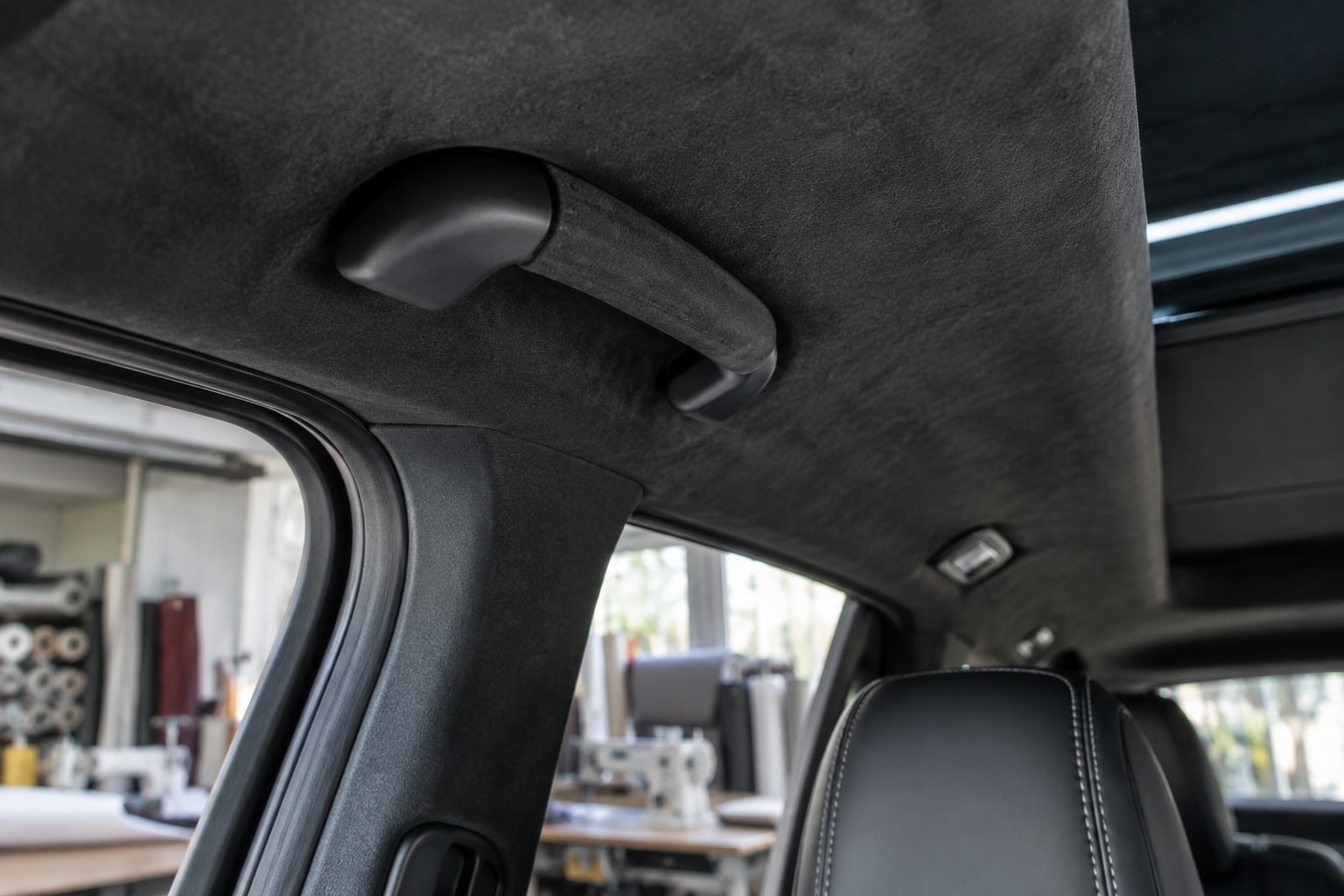 Headliner upholstery: Material texture · Motenza, Hollywood FL