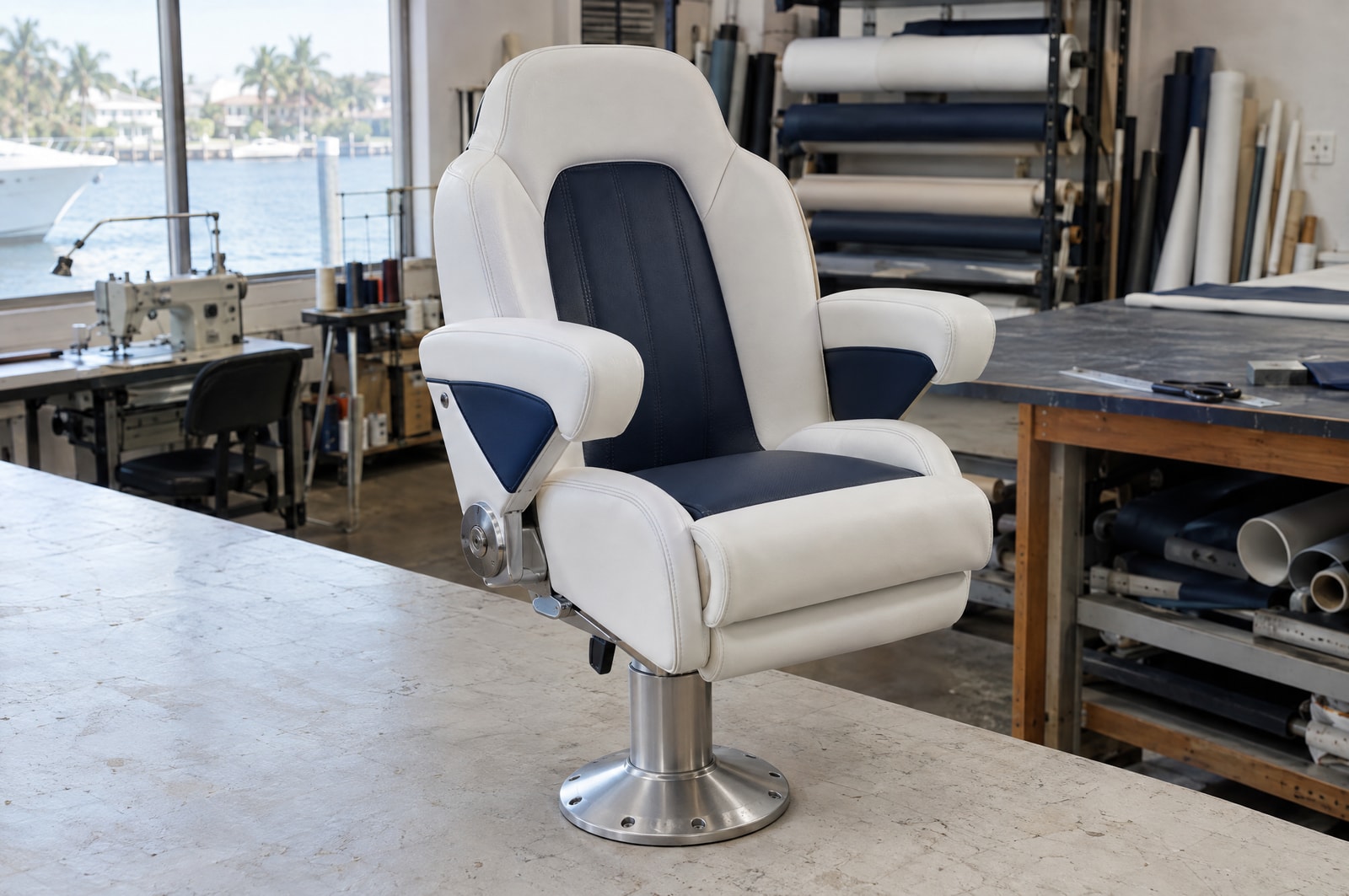 Helm seat upholstery: Overview · Motenza, Hollywood FL