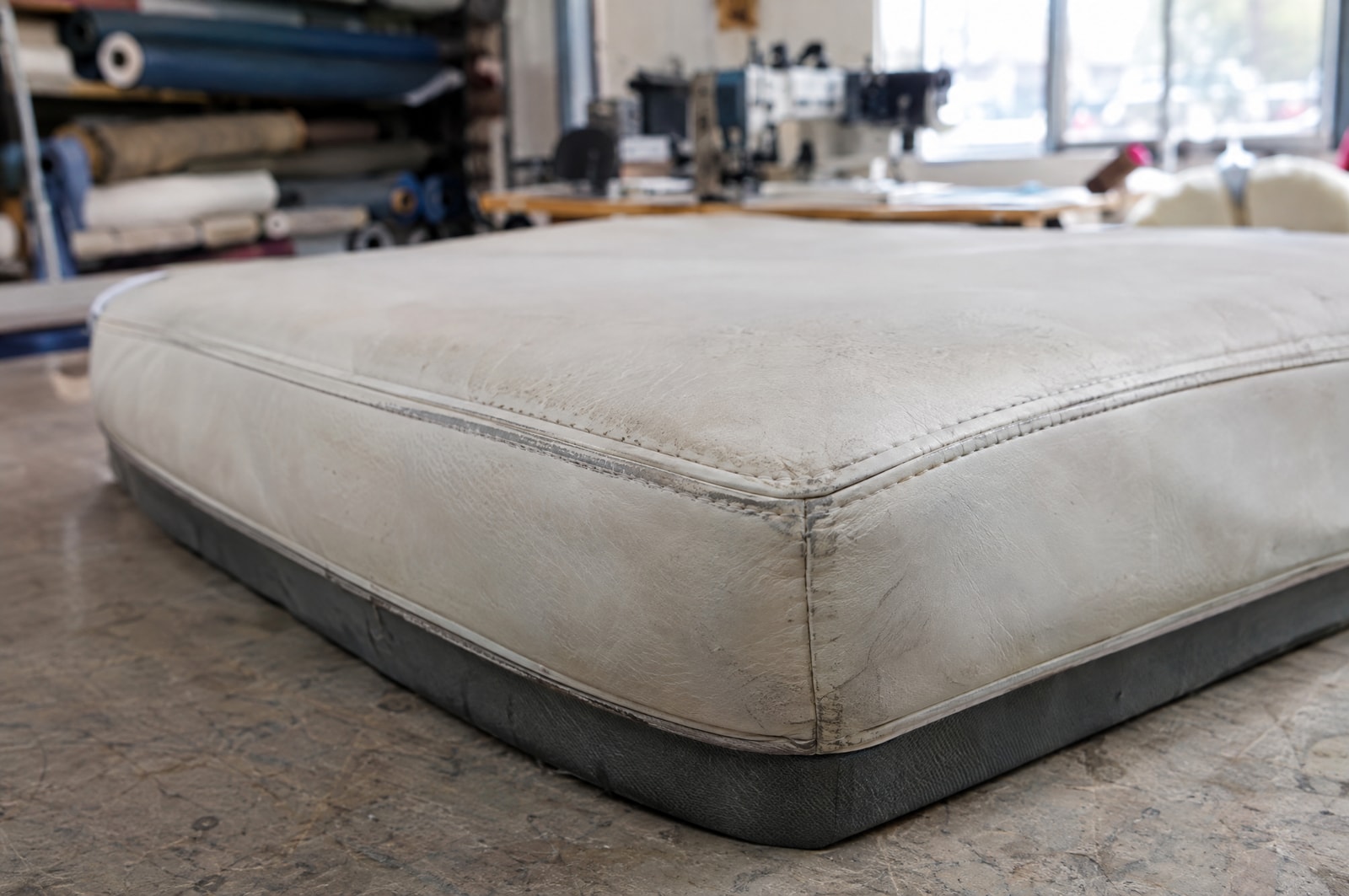 Marine vinyl repair: Material texture · Motenza, Hollywood FL