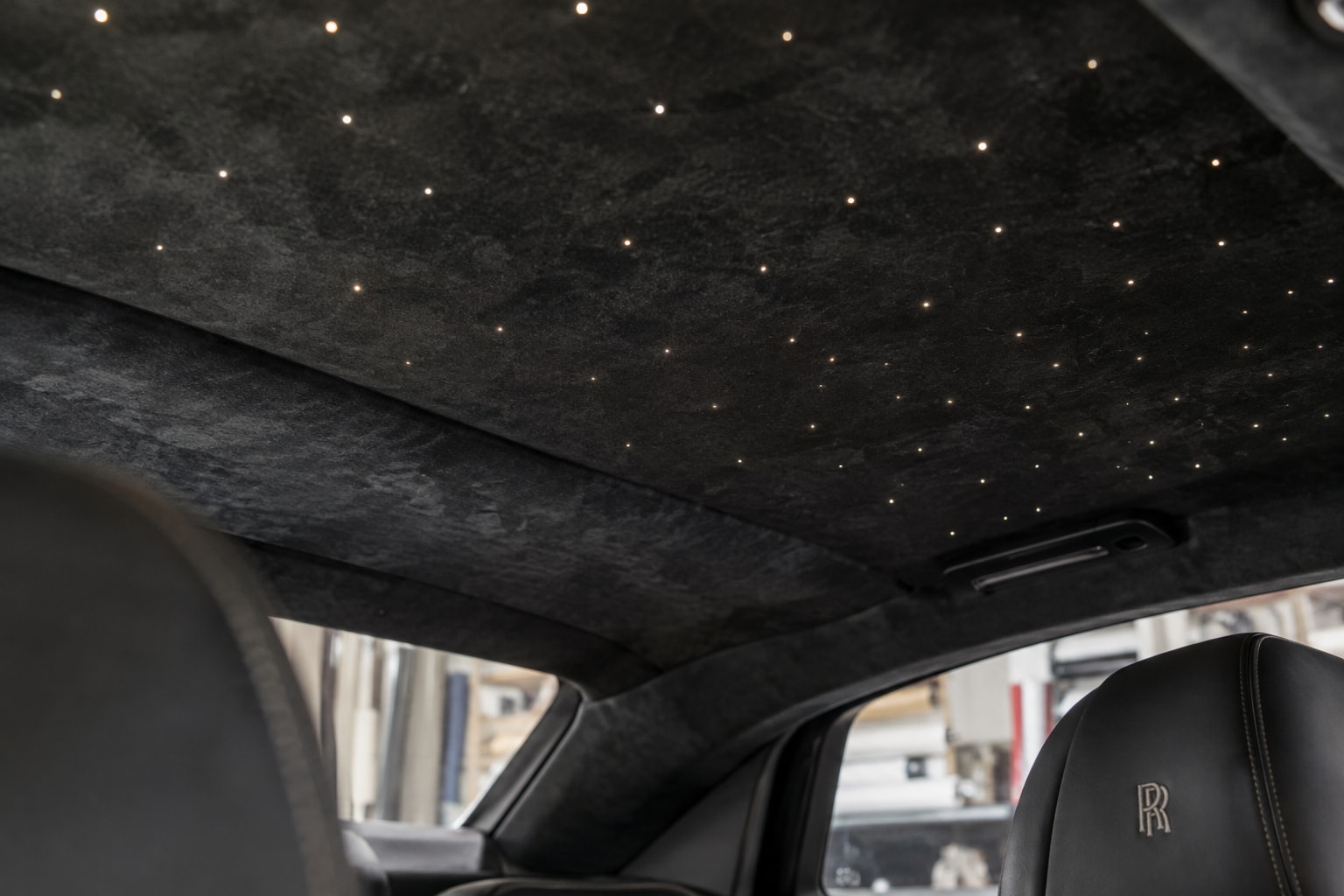 Fibre-optic headliner: Material texture · Motenza, Hollywood FL