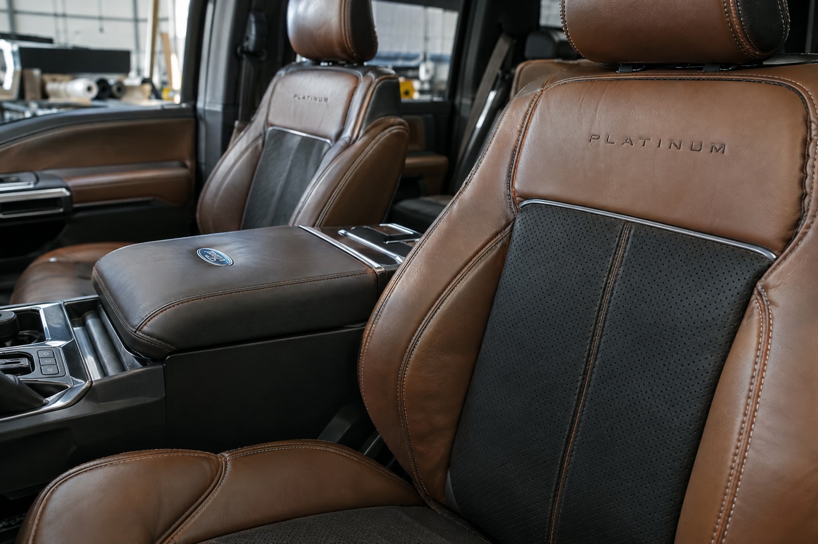 Truck upholstery detail: Seam detail · Motenza, Hollywood FL