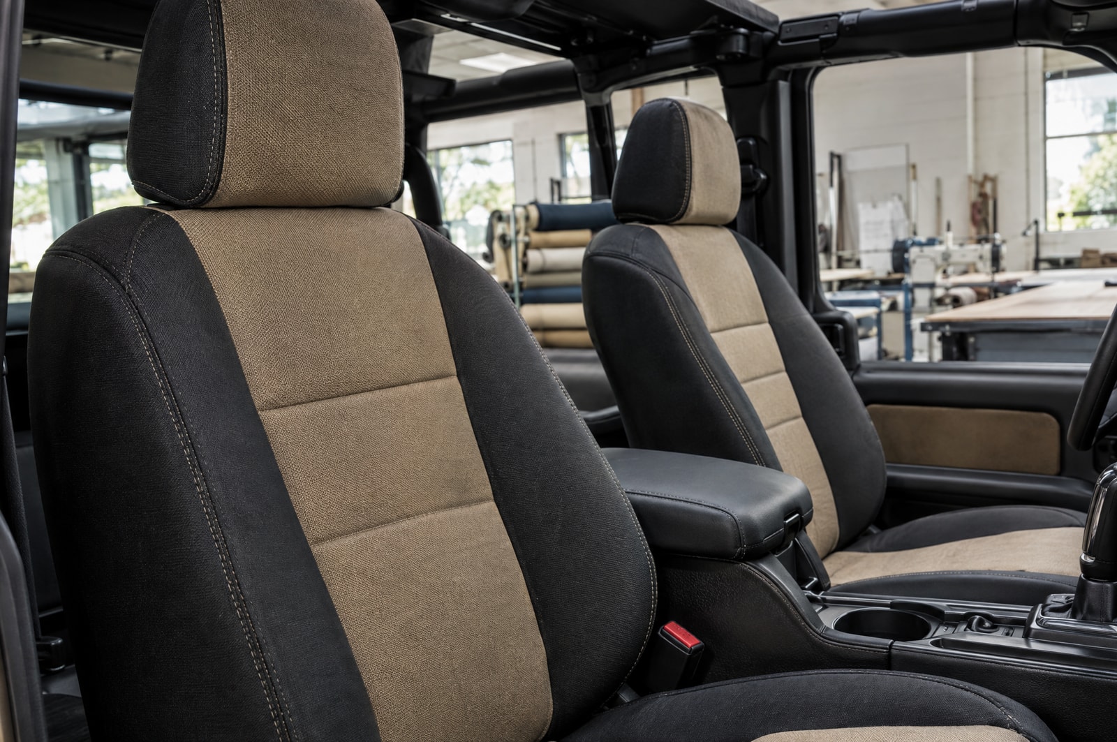 Off-road seat upholstery: Material texture · Motenza, Hollywood FL